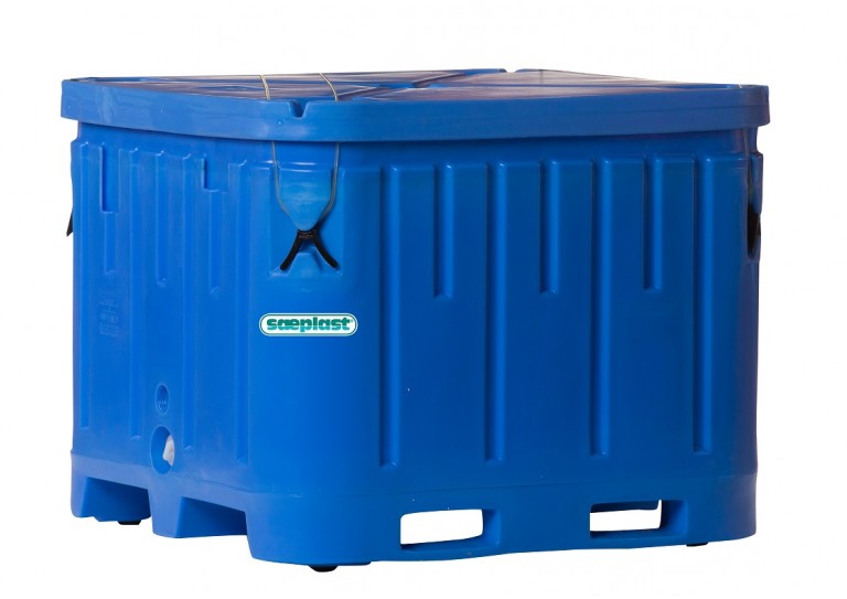 Drader Plastic Welder  Sæplast - Insulated tubs and pallets.